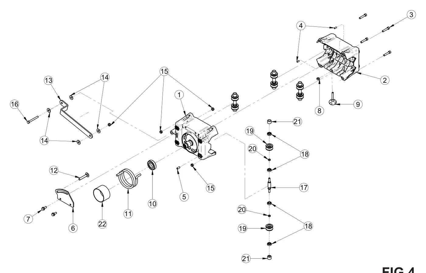 Grub screw M8×20 (ref 5) on the IMER Combicut 350 iPower Carriage drawing