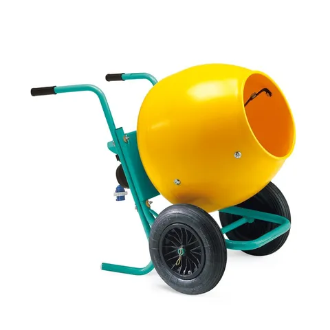 IMER Wheelman II Electric, 5 cu ft Poly Drum