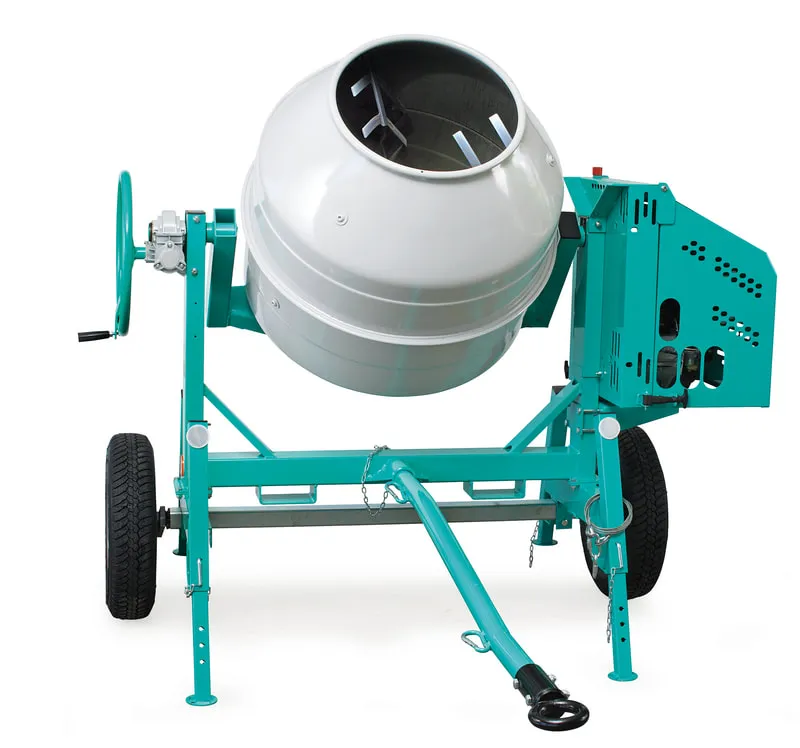 IMER Workman II 350 ED Towable Multi-Mixer, 12 cu ft, End Dump, 5.5 HP Honda GX 160 – IMER part 1105838