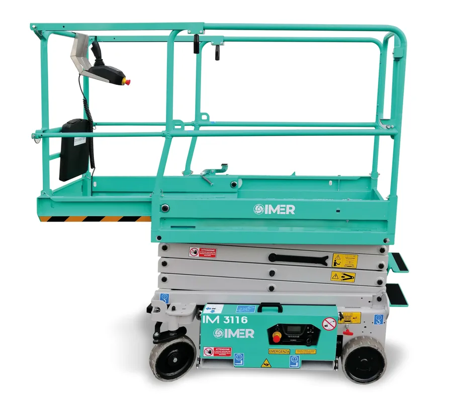 IMER IM 3113 Micro Electric Scissor Lift, 19 ft Working Height – genuine IMER part 1128908