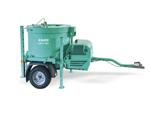 IMER Mix 360 Plus, Plus Gas