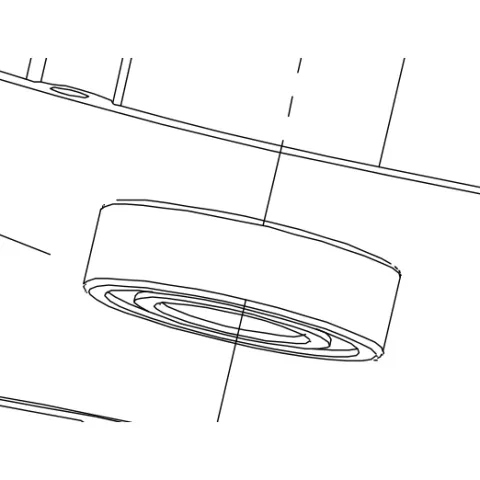 Bearing 6205 – genuine IMER part 2204550