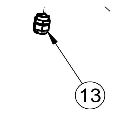 Cable clamp PG 13.5 – genuine IMER part 3201216
