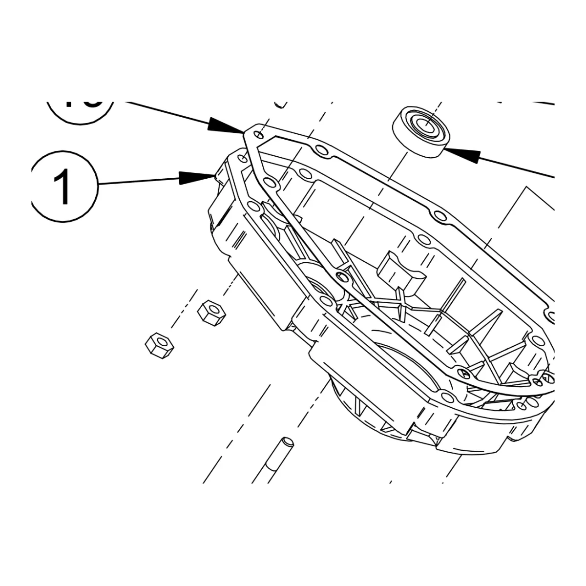Gear box casing – genuine IMER part 3209514
