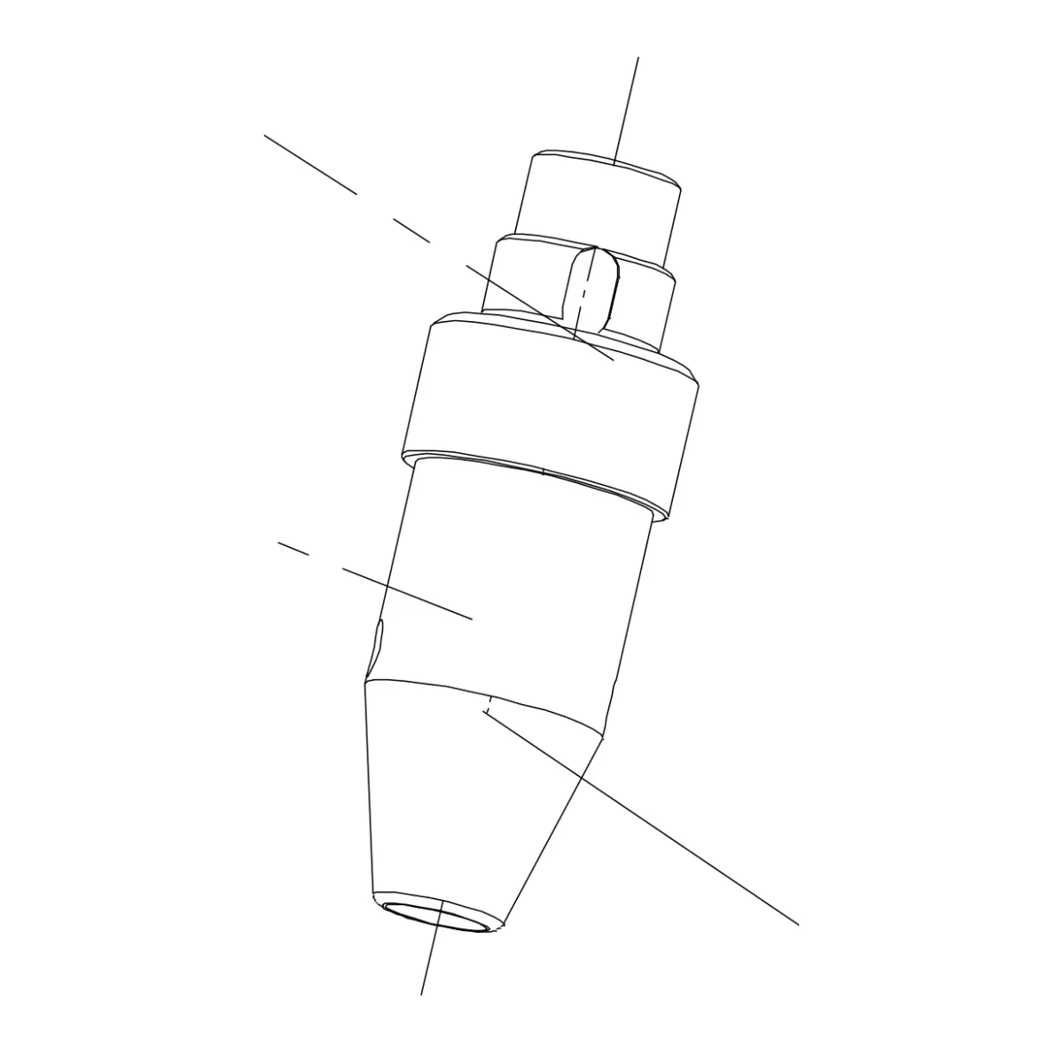 Drive shaft spindle – genuine IMER part 3210481