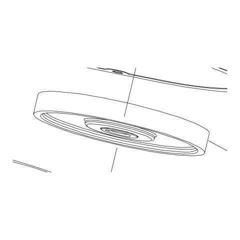Plastic drive gear Z81 – genuine IMER part 3210487