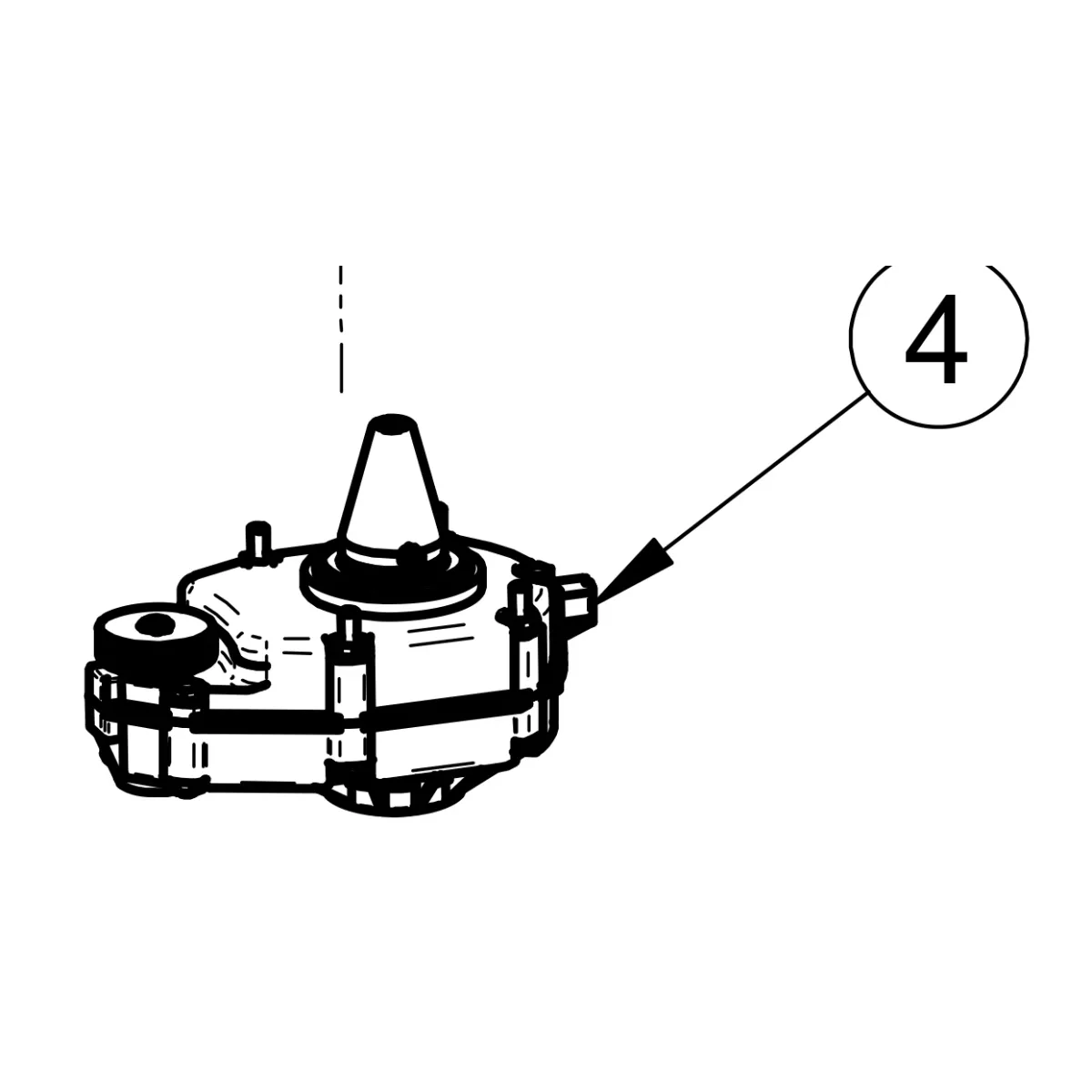 Gear box – genuine IMER part 3210691
