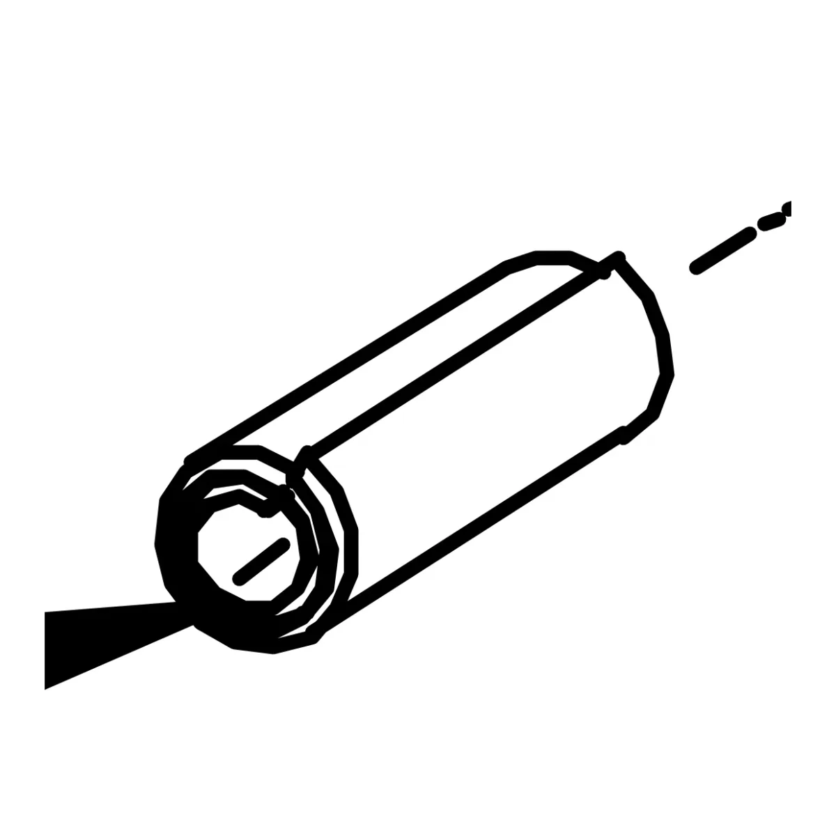 Gear box shear pin D.12×40 – genuine IMER part 3213177