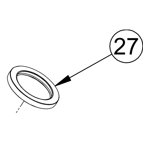 Gear box oil seal ring 72×52×8 – genuine IMER part 3213896