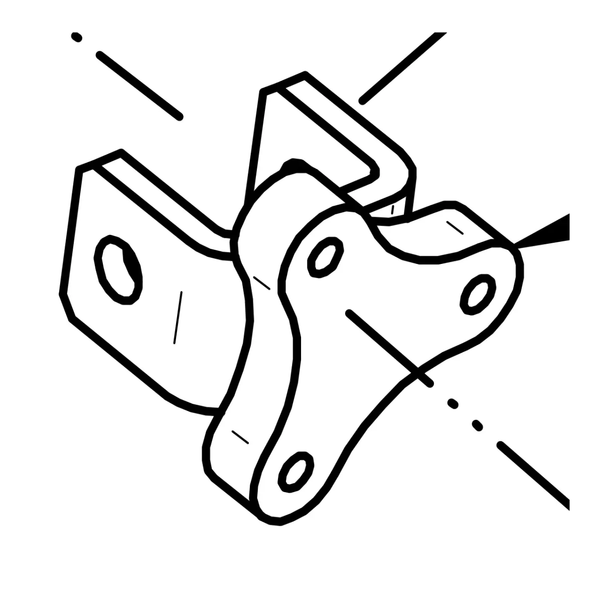Hopper shaft joint – genuine IMER part 3226361