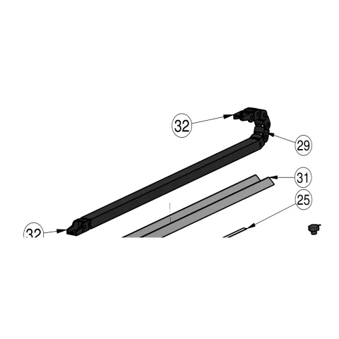 Cable holder chain – genuine IMER part 3226946