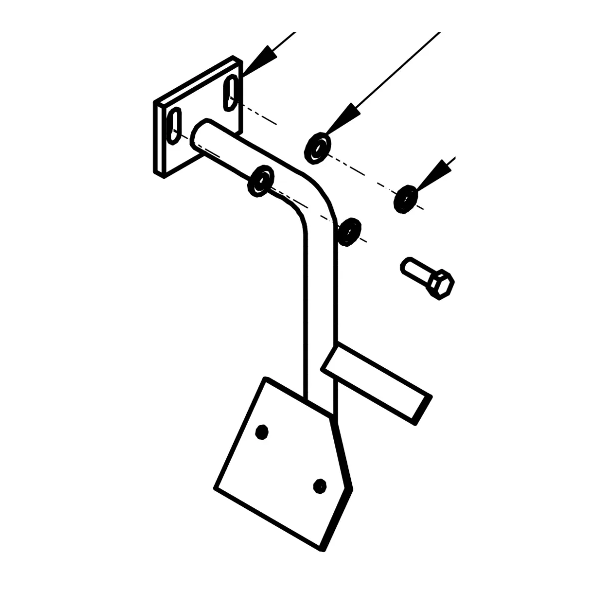 Central paddle – genuine IMER part 3230023