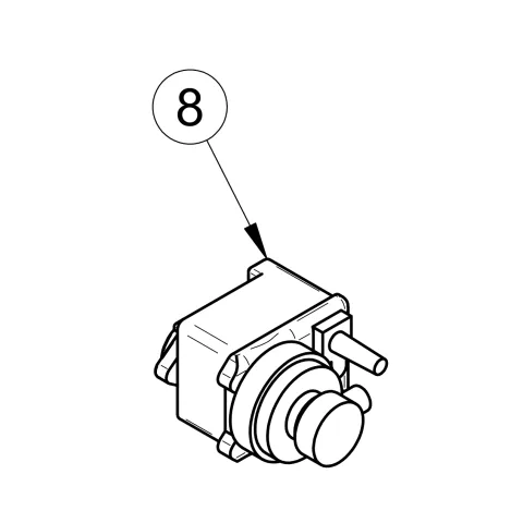 110V water pump – genuine IMER part 3233422