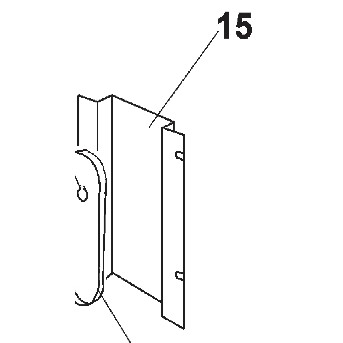 Guard – genuine IMER part 3233705 for IMER Workman 250