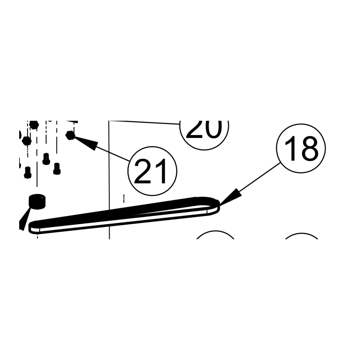 Belt – genuine IMER part 3235727