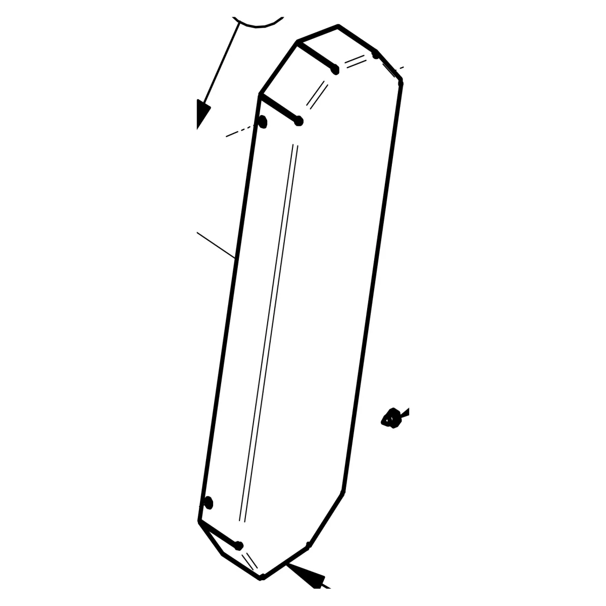 Arm guard – genuine IMER part 3237358 for IMER Masonry 350 Smart Cut
