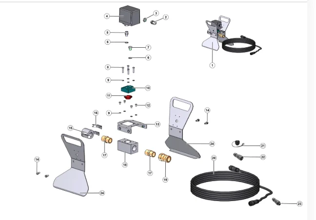 Thermal Cutout Actuator for IMER Mighty Small 50 EVO (IMER parts book picture)