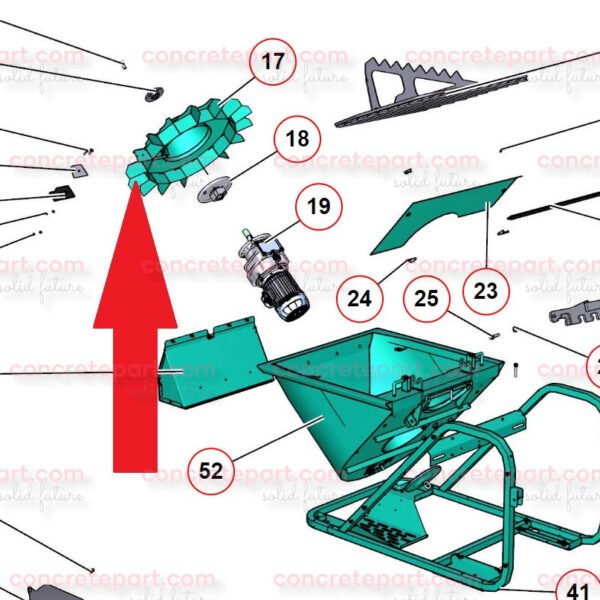 IMER Koine 4 Cell Wheel 3223689 - Image 3