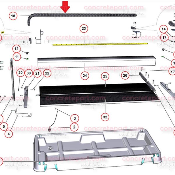 3226946 Plastic Chain - IMER Combi 250/1000 Saw - Image 5