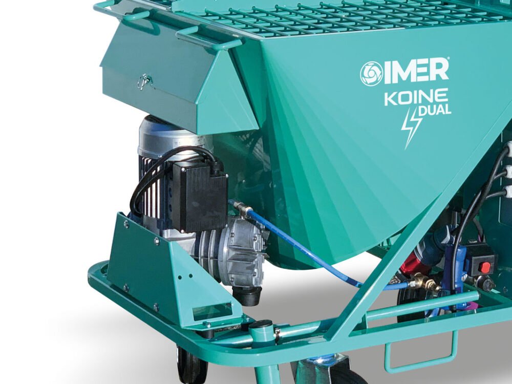 IMER Koine DUAL 1106312 | 7.5 HP 208v Single Phase and 240V 3 Phase High Flow Continuous Pump - Image 4
