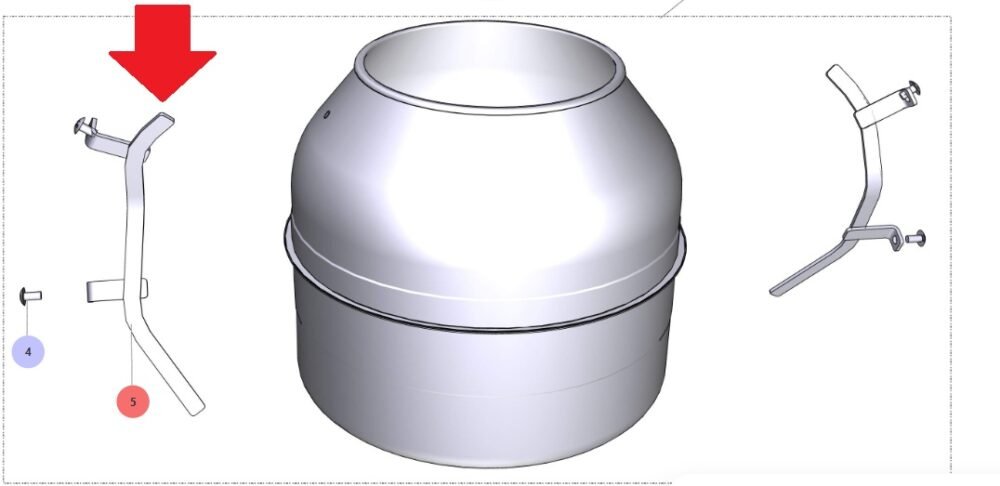 IMER DRUM PADDLE 2250155